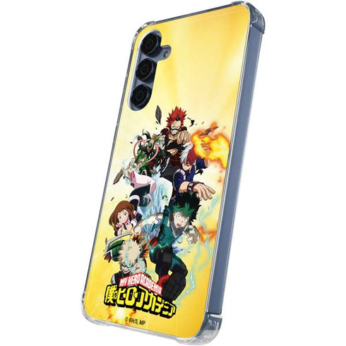 My Hero Academia Hero Team Season 4 Galaxy A35 5G Clear Case